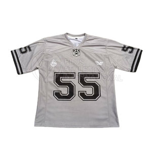 Bajo MOQ Diseña tu propia camiseta de fútbol americano Ropa deportiva Nuevo diseño Camiseta de fútbol americano - Product Image 4