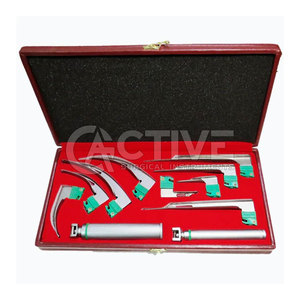 Ensemble de laryngoscopie à usage clinique avec conception portable et ensemble de laryngoscopie Macintosh à lumière LED longue durée - Product Image 4