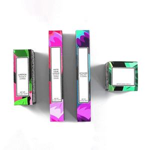 Caja de embalaje con impresión personalizada, caja plegable para velas de café por goteo Premium, caja de Mylar de goma de labios, diseño de ventana blanca, Cosméticos de lujo - Product Image 2