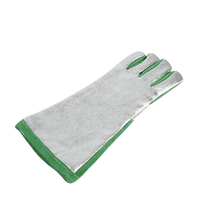 Guantes de soldador de cuero dividido de piel de vaca XL de alta calidad Protección de manos resistente industrial Características antiestáticas antideslizantes para - Product Image 3