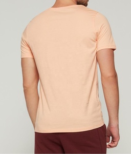 เสื้อยืดผู้ชายคุณภาพสูง ผ้าฝ้าย 100% ทรงครอป แบบปกติ ลายเรียบ ระบายอากาศ แห้งเร็ว กันยับ ทันสมัย - Product Image 6