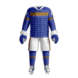 Custom Ice Hockey Uniform Latest Design Good Quality Men Wear Ice Hockey Uniform Sets - Product Image 4
