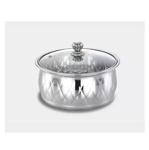 Casserole de luxe faite à la main de la meilleure qualité Forme ronde Cuisine de table Utilisation du réchauffement des aliments Pot en métal du Moyen-Orient de haute qualité - Product Image 3