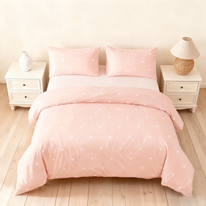 Set Copripiumino con Cerniera in 100% Poliestere, Morbido e Traspirante, Lavabile per un Sonno Confortevole - Product Image 2