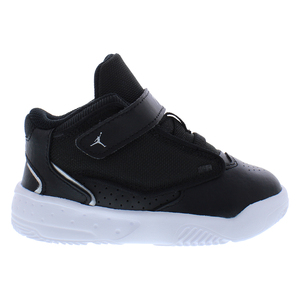 Nike Jordan MAX Aura 4รองเท้าสำหรับทารก/เด็กวัยหัดเดินสี: สีดำ/สีเงินเมทัลลิค/สีขาว100% ของแท้ - Product Image 1