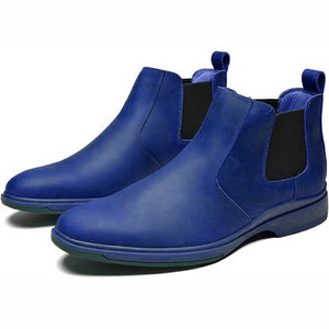 รองเท้าหนังแบนกันลื่นสำหรับผู้ชายรองเท้าลำลองธุรกิจขนาดใหญ่สไตล์อังกฤษ - Product Image 4