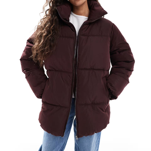 Chaqueta Acolchada de Plumón para Mujer, Informal, de Invierno, Nueva Llegada / Chaqueta Abrigada Informal para Mujer, Transpirable y Resistente al Viento, Precio al por Mayor - Product Image 1