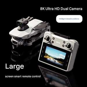 โดรน4DRC หลีกเลี่ยงสิ่งกีดขวาง F8พร้อมรีโมทควบคุมหน้าจอ LCD ตำแหน่ง GPS วิดีโอ2K QHD บินได้นาน21-30นาที - Product Image 3