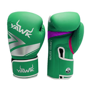 ถุงมือชกมวยคุณภาพสูง ขนาด 16 ออนซ์ ระบายอากาศได้ดี น้ำหนักเบา ระดับมืออาชีพ บุด้วยโฟม ซับเหงื่อ ปิดด้วยแถบตีนตุ๊กแก - Product Image 1