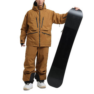 Traje de Esquí de Invierno Impermeable y Cortavientos de Alta Calidad con Capucha, Transpirable, con Cremallera Frontal y Estampado para Snowboard, para Hombre - Product Image 4