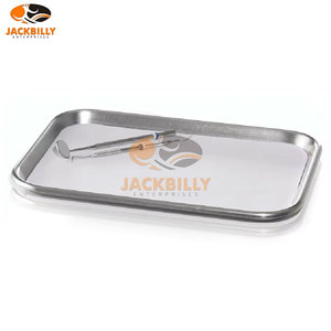Venta al por mayor caliente bandeja de instrumentos quirúrgicos de acero inoxidable bajo MOQ bandejas de serialización para instrumentos médicos - Product Image 6
