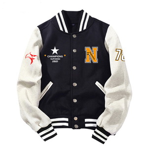 เสื้อแจ็กเก็ตกันลมมีซิปย้อมสีเรียบๆสำหรับนักเรียนนักศึกษา - Product Image 4