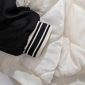 เสื้อแจ็คเก็ตวาร์ซิตี้แบบกลับด้านได้สำหรับผู้ชาย คอตั้ง มีฮู้ด สำหรับฤดูหนาว พร้อมโลโก้แบบกำหนดเองและตำแหน่งด้านหน้า - Product Image 5