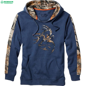 Sweat-shirts d'hiver unisexes à capuche personnalisés avec logo, en molleton 100 % coton ou tissu éponge français, écologiques, pour le sport et la vente en gros - Product Image 4