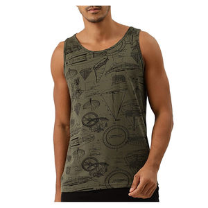 Chaleco Deportivo Transpirable de Poliéster/Algodón, Ropa Deportiva Sostenible para Hombre, Camiseta sin Mangas Informal para Hombre, Ropa de Verano, Servicio de Marca Privada - Product Image 5