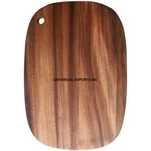 Tabla de cortar de madera con forma de manzana, acabado de nogal, hecho a mano, elegante, de lujo, nuevo diseñador, tabla de cortar - Product Image 2