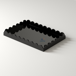 Plateau à pétoncles du Vietnam plateau à pétoncles plateau décoratif en laque pour table basse pour la vente en gros - Product Image 5