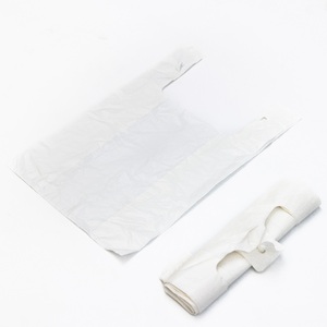 Sac en plastique élargi et épaissi sac d'emballage de gilet sac à provisions portable commercial extra épais et étanche avec grand - Product Image 6