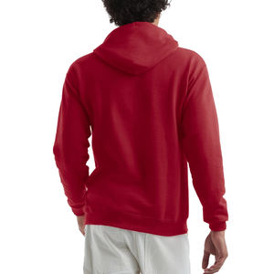 Sweats à capuche unis personnalisés pour hommes 100% coton poids lourd qualité de luxe éponge française surdimensionné Streetwear pulls à capuche pour hommes - Product Image 3