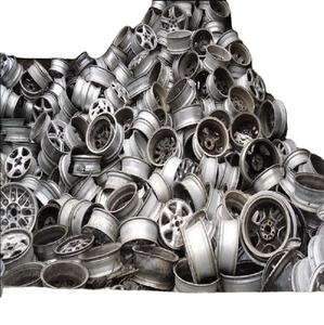 ขอบล้ออะลูมิเนียม / เศษล้ออะลูมิเนียมอัลลอย 6063 ความบริสุทธิ์ 99.99% สีเงินขาว น้ำหนักตามสั่ง - Product Image 1