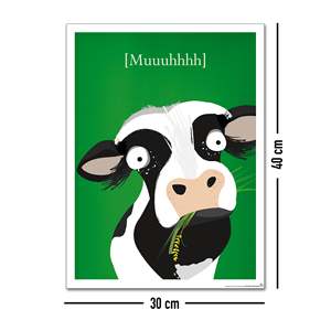 <b>Farm</b> Theme Children's Room Poster <b>Set</b> 3 Pieces 30 X 40 cm Paper Wall Decor - Product Image 1