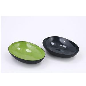 Juego de mesa de hierro para uso doméstico superior Apto para lavavajillas de 3 cuencos para servir frutas de Metal esmaltados sólidos coloridos decoración de centro de mesa - Product Image 4
