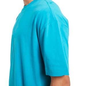 Mne <b>t</b> <b>shirt</b> <b>Men's</b> Solid Color O-Neck Short Sleeve <b>T</b>-<b>Shirt</b> Regular Fit Casual Jersey Knit 100% Cotton Blue breathable <b>men</b> <b>t</b> <b>shirt</b> - Product Image 5