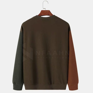 เสื้อสเวตเชิ้ตผ้าคอตตอนผสมสำหรับผู้ชายสไตล์ลำลองฤดูหนาวแบบกำหนดเองได้ MOQ ต่ำ - บริการ OEM คุณภาพสูง ผู้ผลิตจากปากีสถาน ราคาขายส่ง - Product Image 2