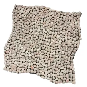 12x12 Pink Micro Pebble Shower Tiles Caja de 5 T-18 para remodelación de Stone Pathway - Product Image 1