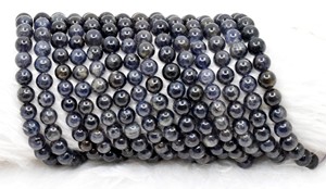 Cuentas Redondas de Iolita de 8mm de Alta Calidad, Cristal Natural Curativo para la Fabricación de Joyas y Meditación - Product Image 6
