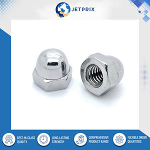 Écrous à tête cylindrique en acier inoxydable de qualité supérieure, origine Inde, exportés, durables, fiables, résistants à la corrosion, tailles personnalisables, quincaillerie - Product Image 2