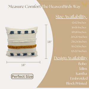 Funda de Almohada Decorativa de Lujo Bordada a Mano con Diseño Floral de Algodón Resistente a las Manchas para Sofá, Sala de Estar, Decoración de Hotel - Product Image 4