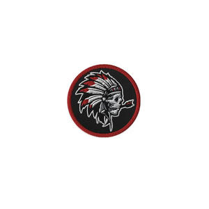 Wholesale <b>Cheap</b> Price Customized Thick Edges Patches High Quality Embroidery Iron on Patches Custom Embroidery Badges - Product Image 2