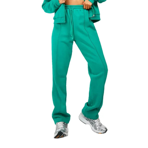 Conjunto Deportivo de 2 Piezas con Logotipo Personalizado de Alta Calidad, Hombros Caídos, Precio Económico al por Mayor, Ropa Deportiva para Mujer, Chándales para Entrenamiento y Jogging - Product Image 5