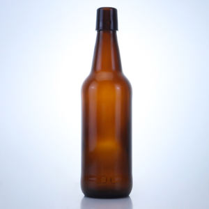 Botella de <span class=keywords><strong>cerveza</strong></span> de vidrio ámbar Botella de vidrio marrón de cuello largo para <span class=keywords><strong>cerveza</strong></span> artesanal y embalaje de bebidas - Product Image 1