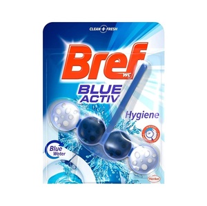 Bref BLUE ACTIVE + HYGIENE Rim Block Toilet <b>Freshener</b> - Product Image 4