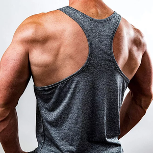 Camiseta sin mangas 2024 personalizada para hombre, camiseta sin mangas deportiva para correr, gimnasio, nueva camiseta sin mangas, servicios OEM, venta al por mayor - Product Image 4