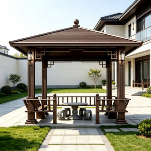 Pergola in Lega di Alluminio Personalizzata ODM, Design Moderno Antiruggine Ecologico per Giardino 3x4m, Terrazza e Balcone - Product Image 2