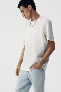 กางเกงยีนส์ทรงตรงเข้ารูปผ้าฝ้าย100% สำหรับผู้ชายสีฟ้าอ่อนใส่สบายของผู้ชาย @ ขายส่งราคาโรงงาน - Product Image 5