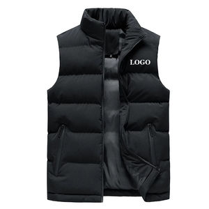 Gilet matelassé pour homme avec logo personnalisé, haute qualité, best-seller, design confortable, service OEM, anti-rétrécissement, vente en gros, veste d'hiver - Product Image 6