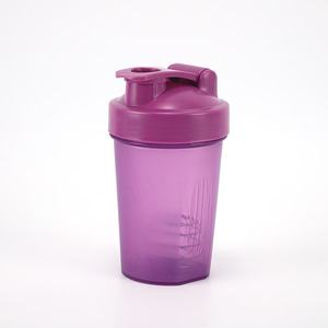 Bouteille de sport personnalisée avec logo, sans BPA, en plastique, pour protéines en poudre, avec boule mélangeuse - Product Image 5