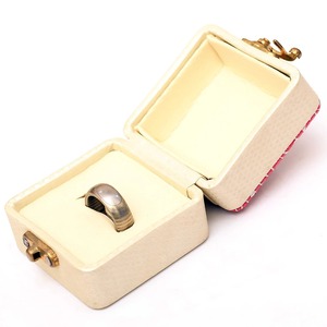 Anillo de compromiso de acero inoxidable hecho a mano para hombre y mujer, sortija de Damasco, boda, venta al por mayor - Product Image 6