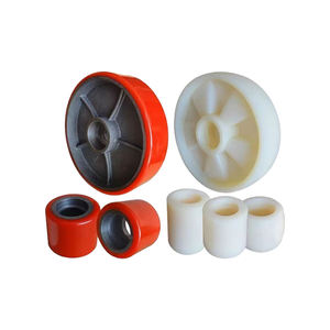 8060mm 8070mm 8090mm Pu Nylon Roue Chariot Élévateur Pièces De Rechange Chariot Élévateur Attachement Palette Fourches - Product Image 5