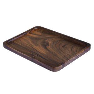 Brown Wood Chinese Serving Tray Antique wood serving tray wooden coffee milk snack cake cheese children snack fruit food plate