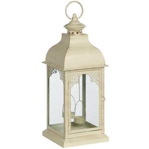 โคมไฟแขวนเทียนโลหะสีเงินงานหัตถกรรมตกแต่งบ้านบรรยากาศคริสต์มาสปรับสีได้ตามต้องการ - Product Image 3