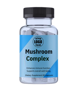 Cápsulas de suplementos dietéticos de complejo de setas de etiqueta privada OEM, excelente calidad, fabricadas en EE. UU. para adultos, Mercado Mayorista - Product Image 1