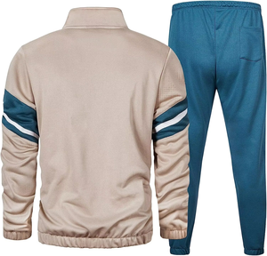 ชุดวอร์มใส่วิ่งของผู้ชายชุดวอร์มใส่ออกกำลังกายแบบลำลองสองชิ้นแบบสลิมฟิต - Product Image 3