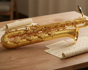 Nouveauté : Instrument à vent en laiton pur laqué or, performance professionnelle, modèle avancé - Product Image 2