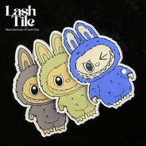 Customized Lash <b>Tiles</b> Eyelash Extension Plate Pallet Tray Acrylic Lash Tool Plate for Educators & Stylists Wholesale - Product Image 4