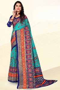 Sari en soie Crush Dola, élégants saris traditionnels indiens avec tissu doux, saris de soirée de créateur, vente en gros - Product Image 5